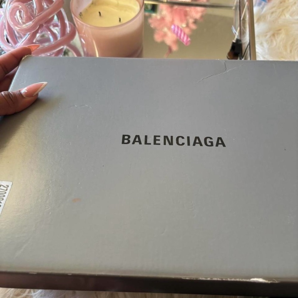 Balenciaga Pink Sock Sneakers - Picture 3 of 4